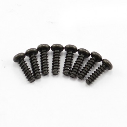 FTX Round Head Self Tapping Hex Screw M3x10 (8pcs)